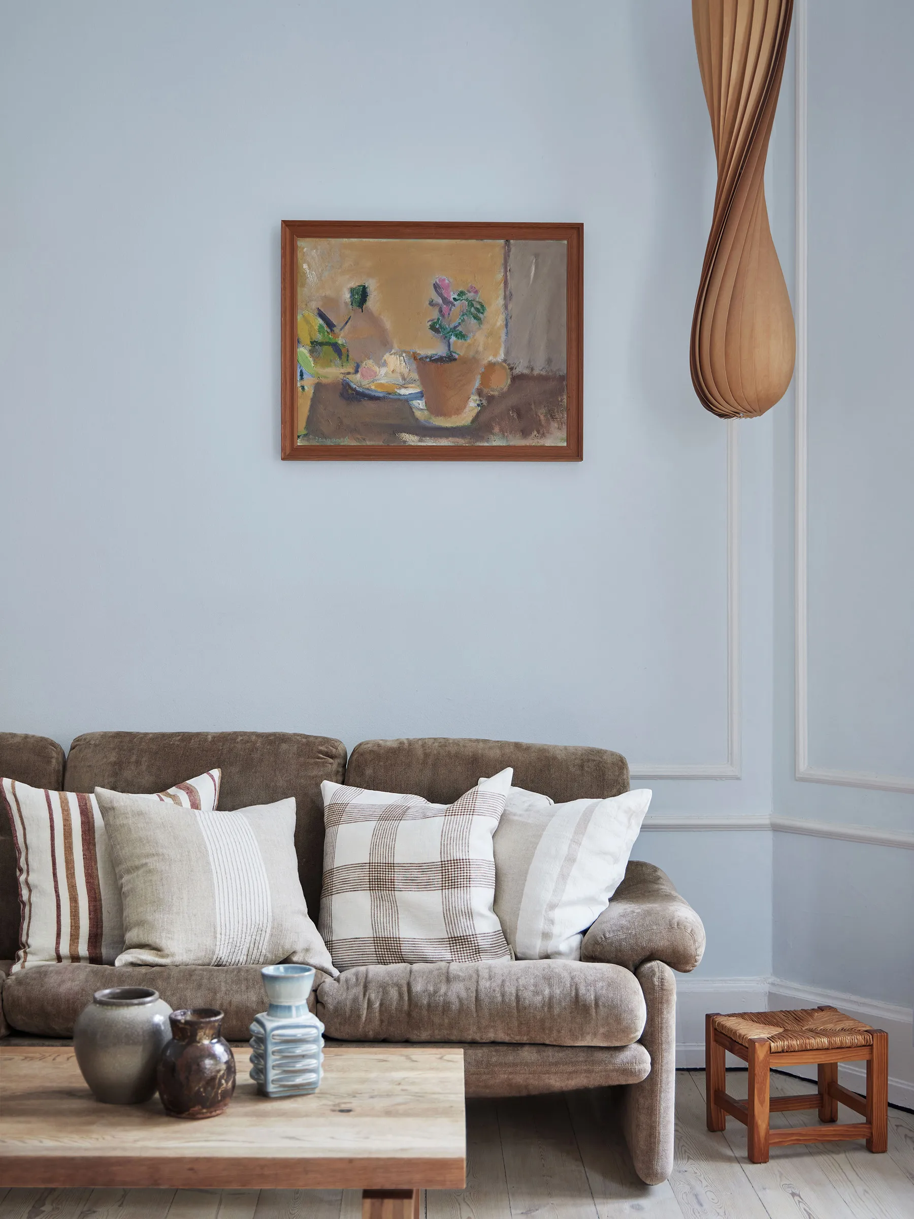 Odette putetrekk, Brown, 50x50 cm Tell Me More