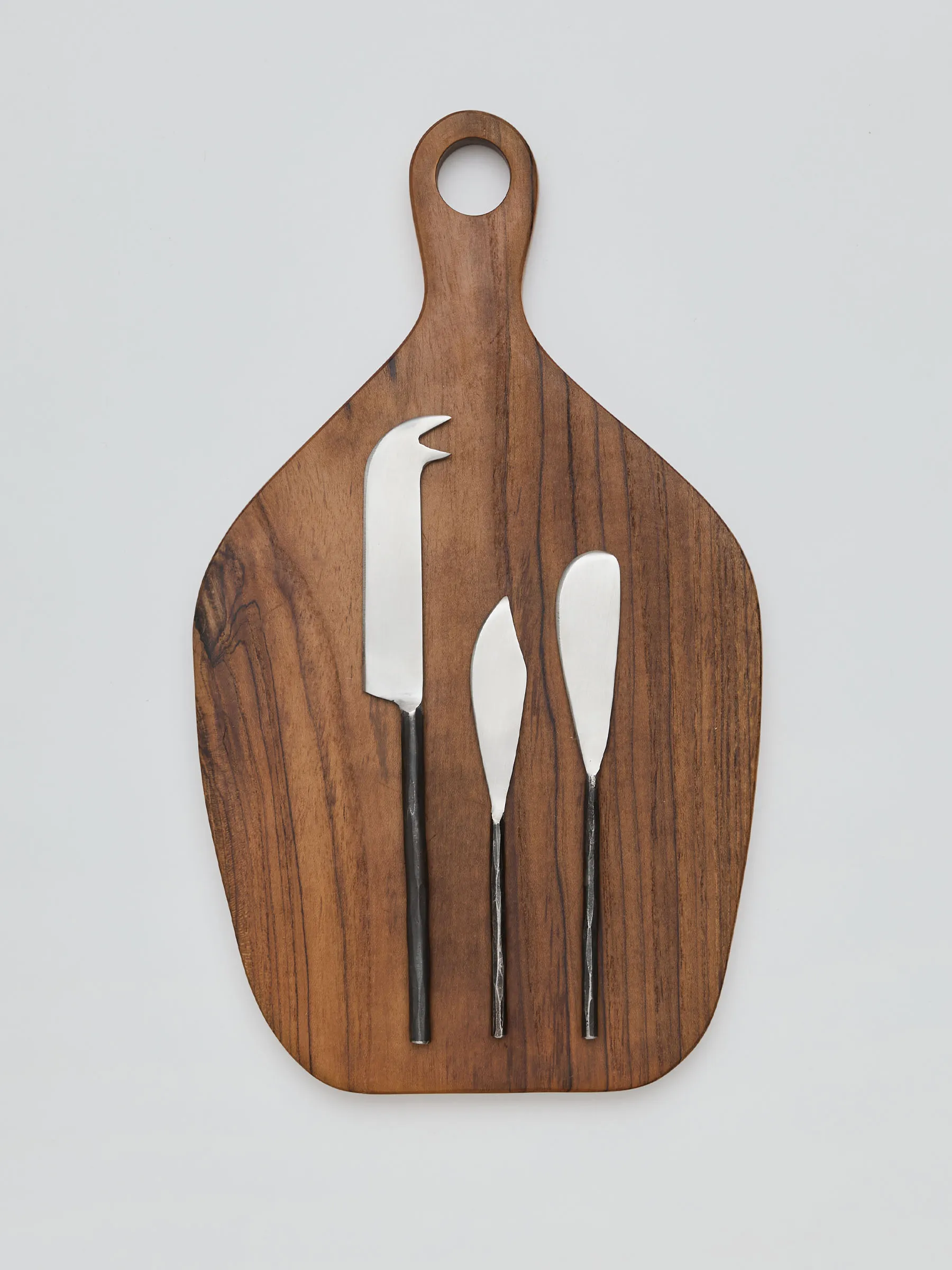 Steel ostekniv large, Opolert stål Tell Me More