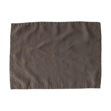 Tell Me More spisebrikke lin 35 x 50 cm - Taupe - Tell Me More