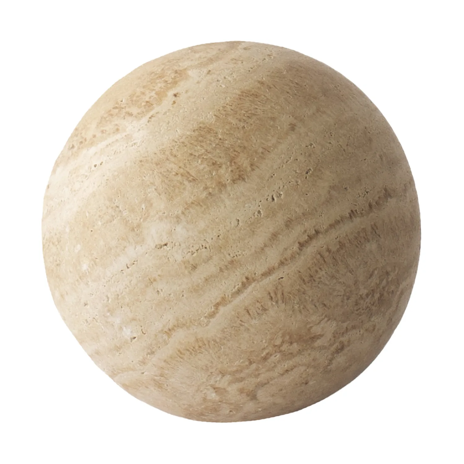 Travertine dekorasjonskule, Ø 10 cm Tell Me More
