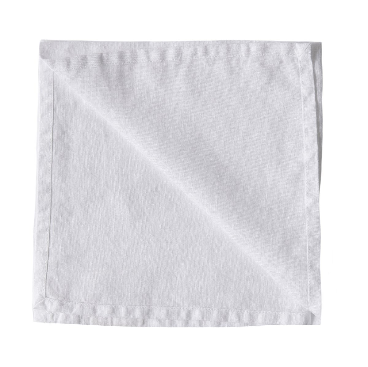 Serviett 45x45 cm, bleached white