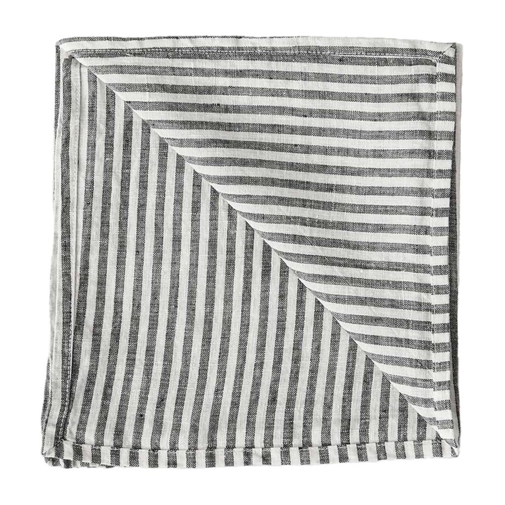 Tell Me More - Serviett 45x45 cm gingham grey/white