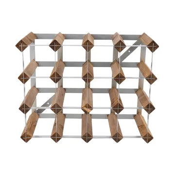 The Swedish Wine Rack Factory vinstativ montert - 16 flasker-lys furu - The Swedish Wine Rack Factory
