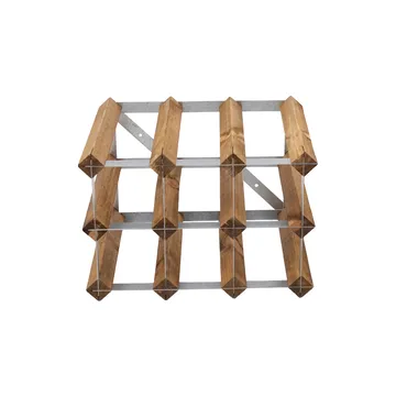 The Swedish Wine Rack Factory vinstativ montert - 9 flasker-lyst furu - The Swedish Wine Rack Factory