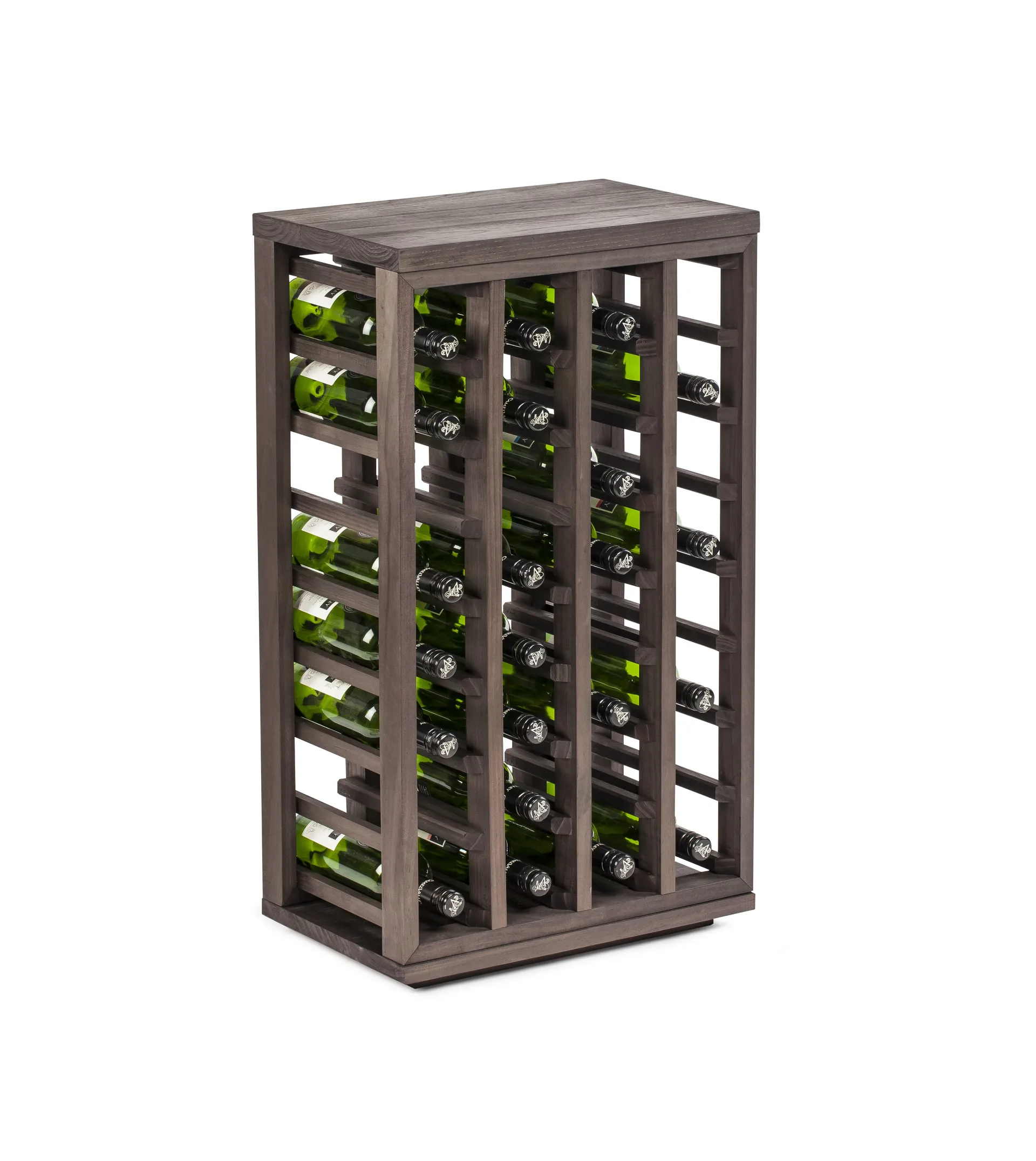 Traditional Wine racks vindisplay 32 flasker, Beiset eik Traditional Wine Racks