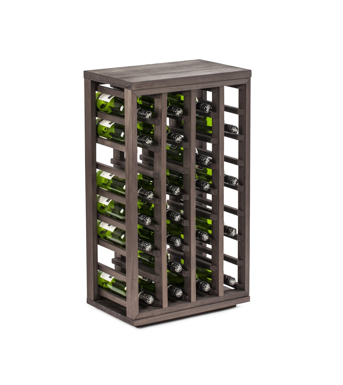 Traditional Wine Racks Traditional Wine racks vindisplay 32 flasker Beiset eik