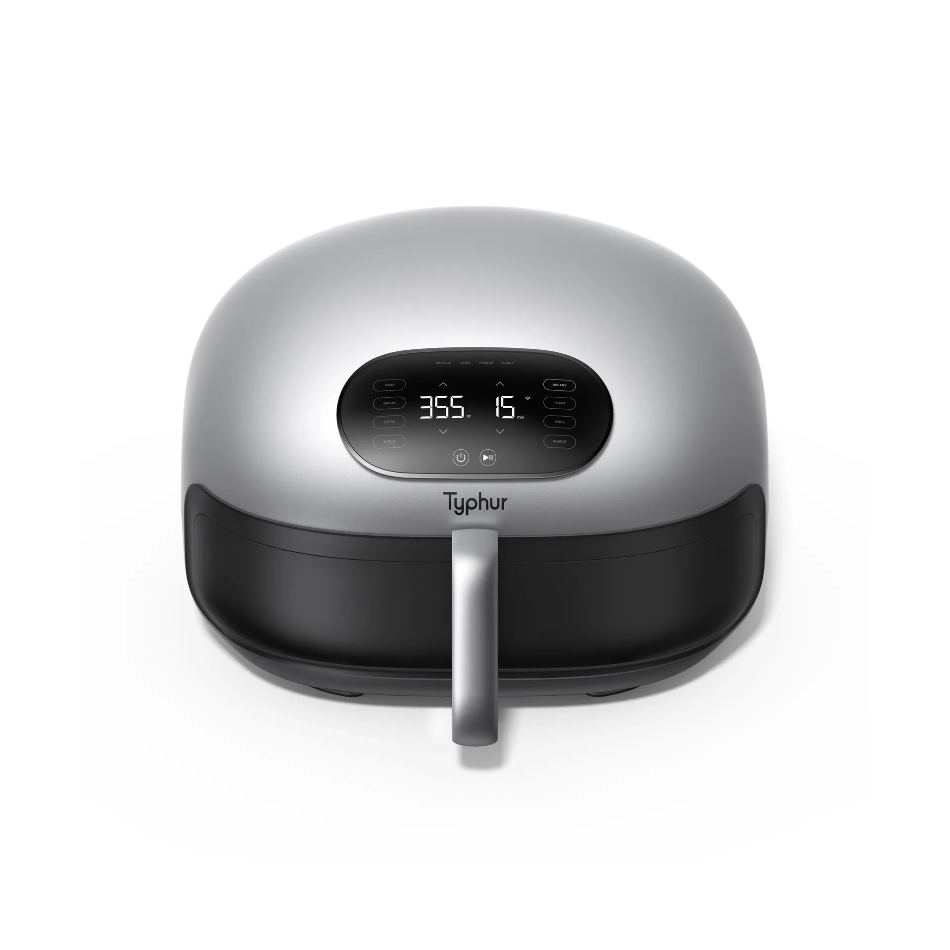 Typhur Dome 2 airfryer, Silver-Black, 5,3 l Typhur