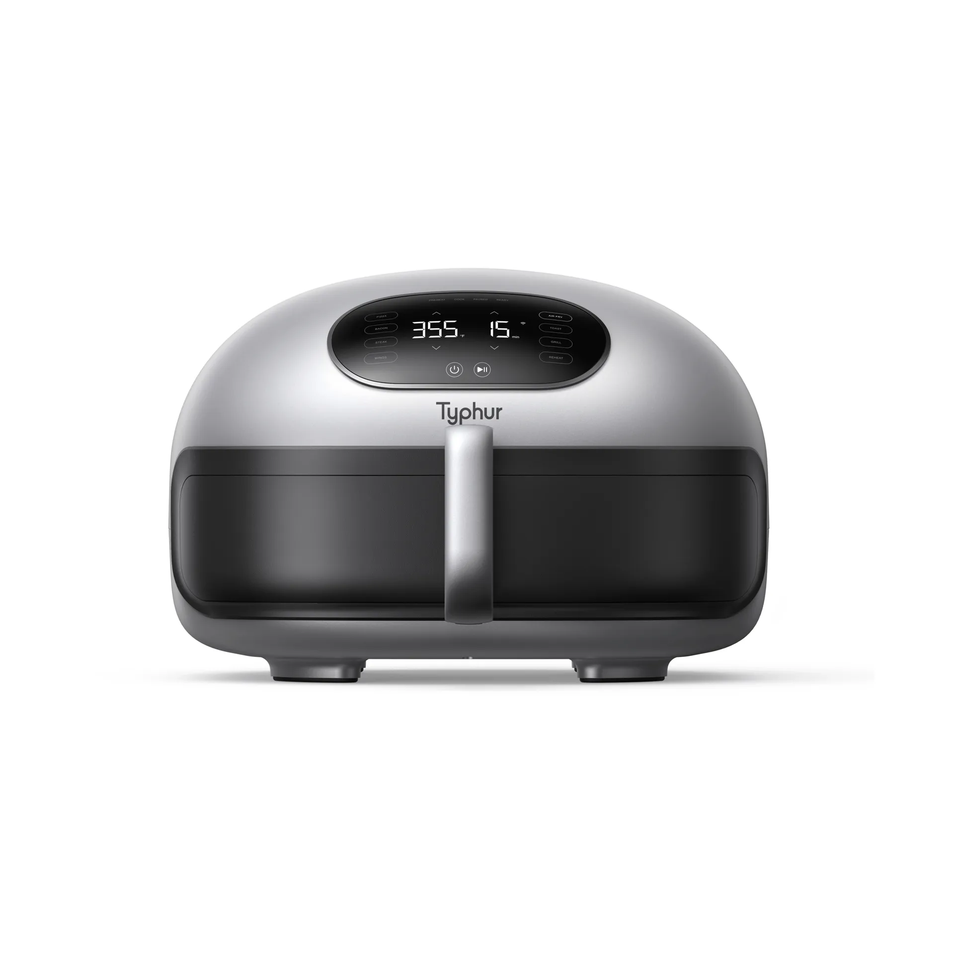 Typhur Dome 2 airfryer, Silver-Black, 5,3 l Typhur