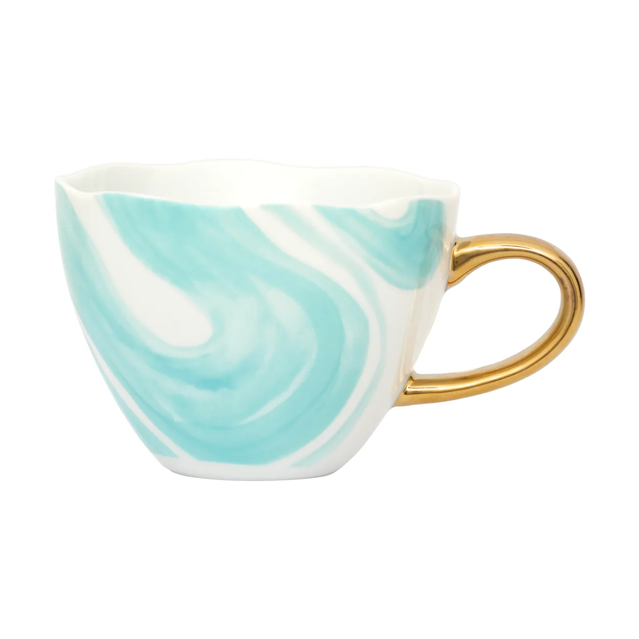 URBAN NATURE CULTURE Good Morning Cappuccino kopp 30 cl Valuri smaragdgrønn