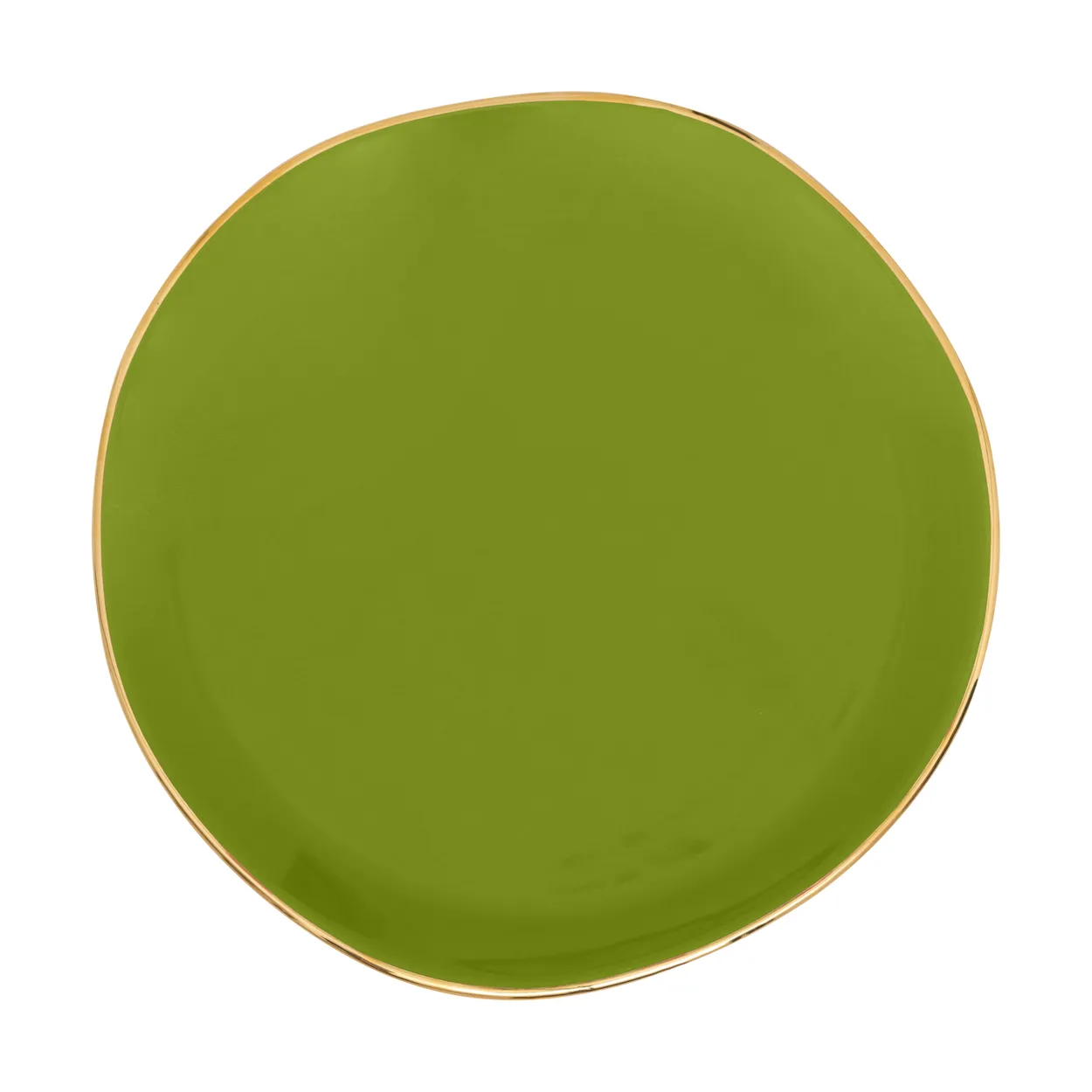 URBAN NATURE CULTURE Good Morning tallerken 17 cm hvit Eviggrønn kvist