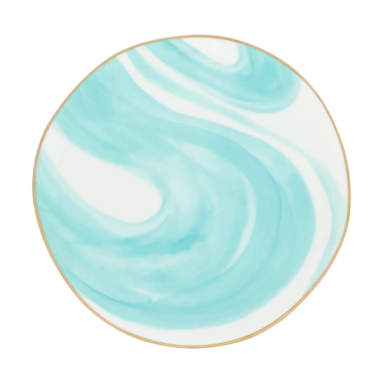 URBAN NATURE CULTURE Good Morning tallerken 17 cm hvit Valuri smaragdgrønn