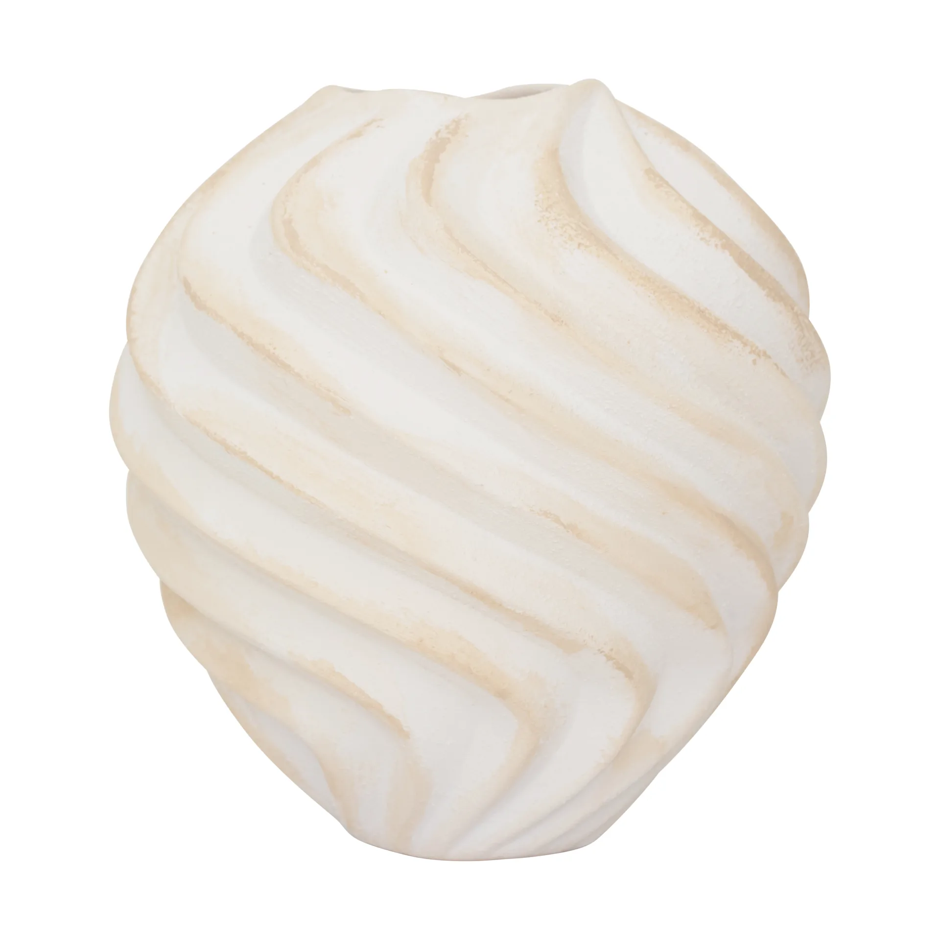 Riflet vase Ø22 cm, Brun URBAN NATURE CULTURE