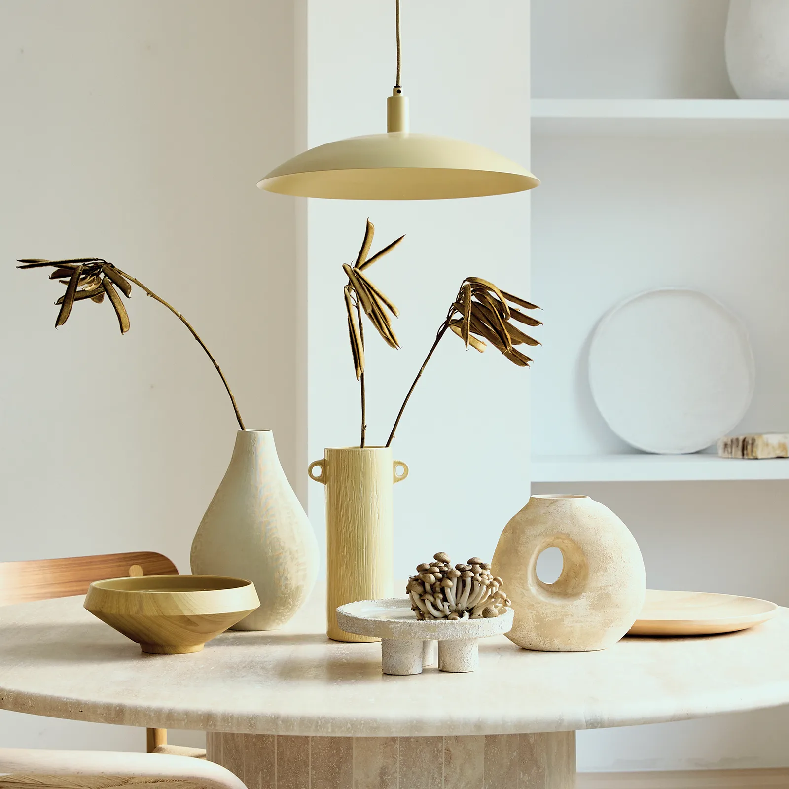 Spada vase 21,5 cm, Sand URBAN NATURE CULTURE