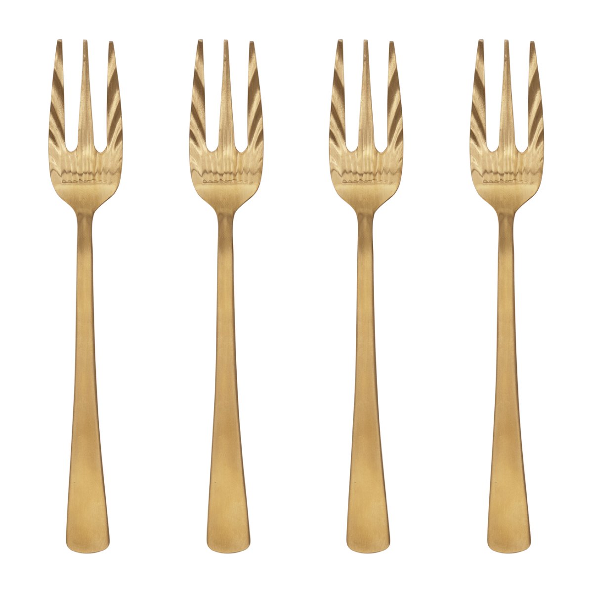 URBAN NATURE CULTURE UNC gaffel 4-pakning Gold