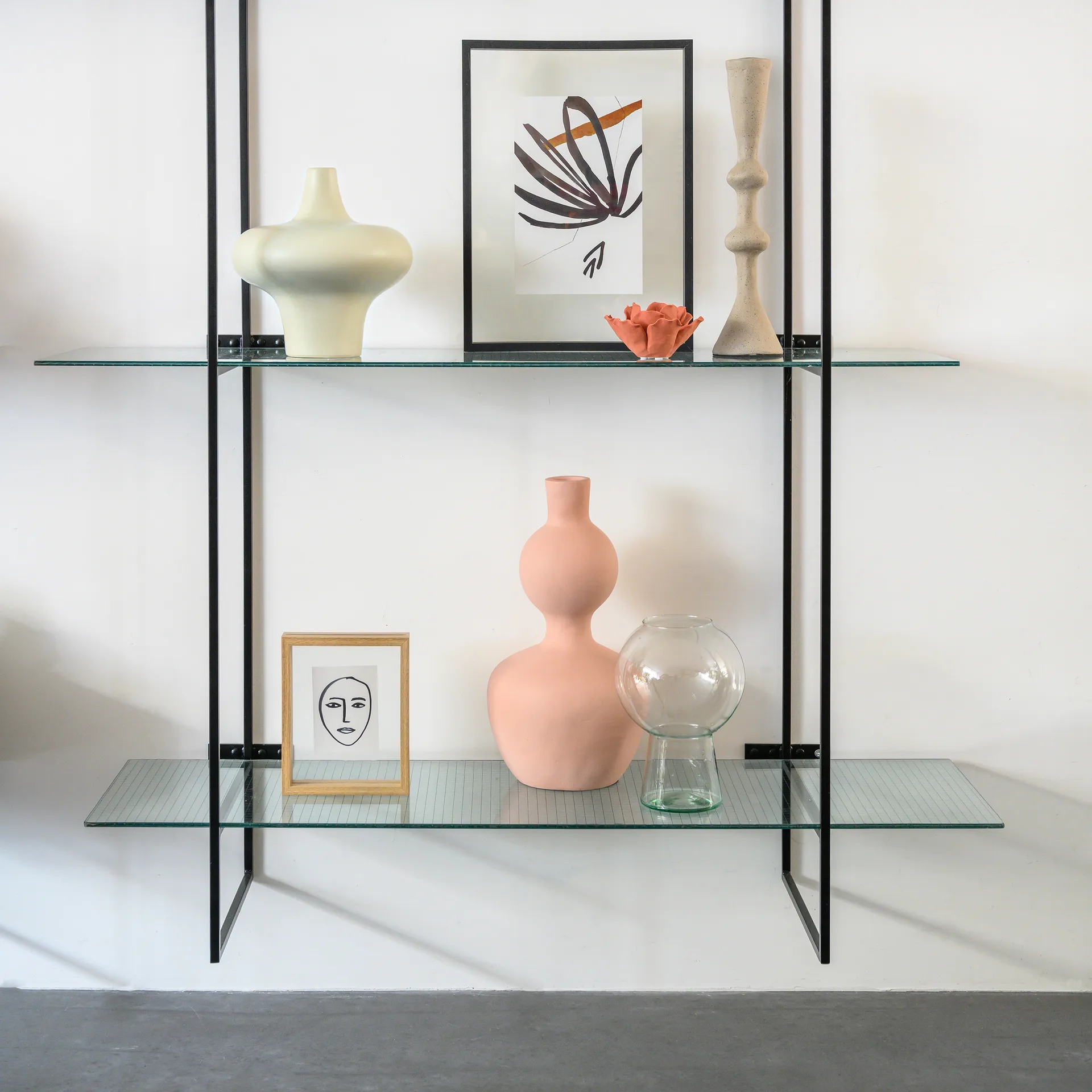 UNC vase resirkulert glass L 24,9 cm, Klar URBAN NATURE CULTURE