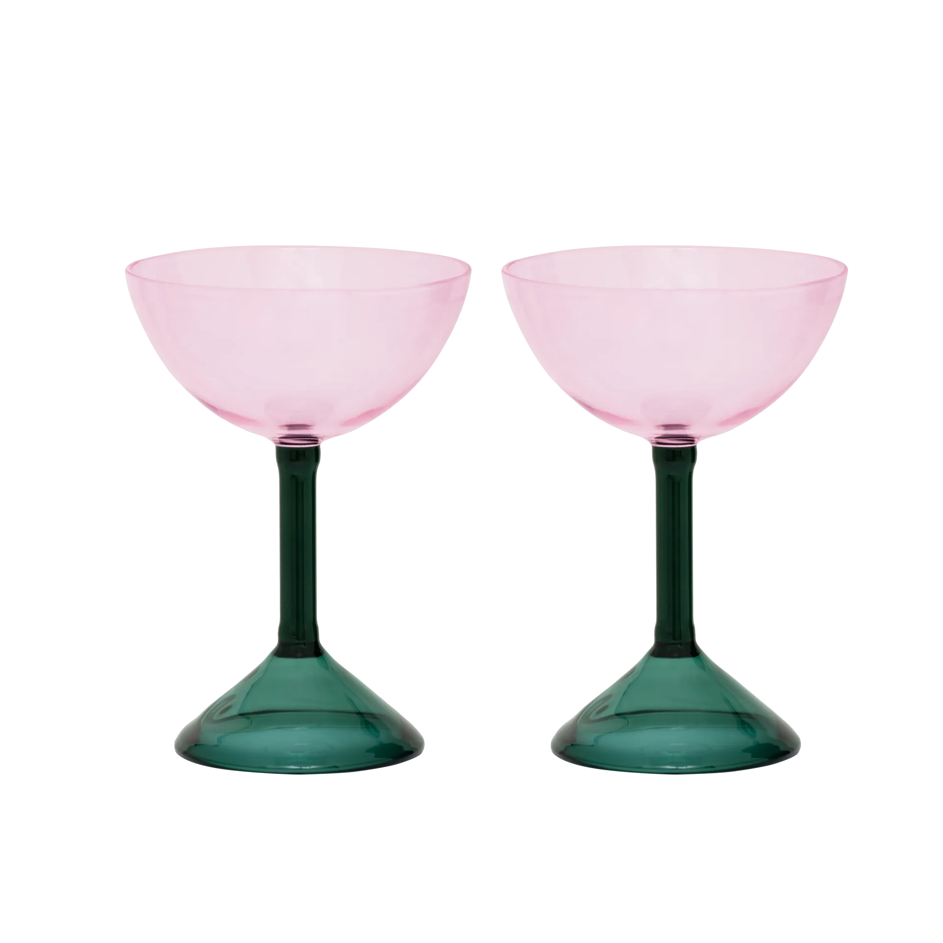 Urban Nature Culture gavesett coupeglass 2-pk, Pink URBAN NATURE CULTURE
