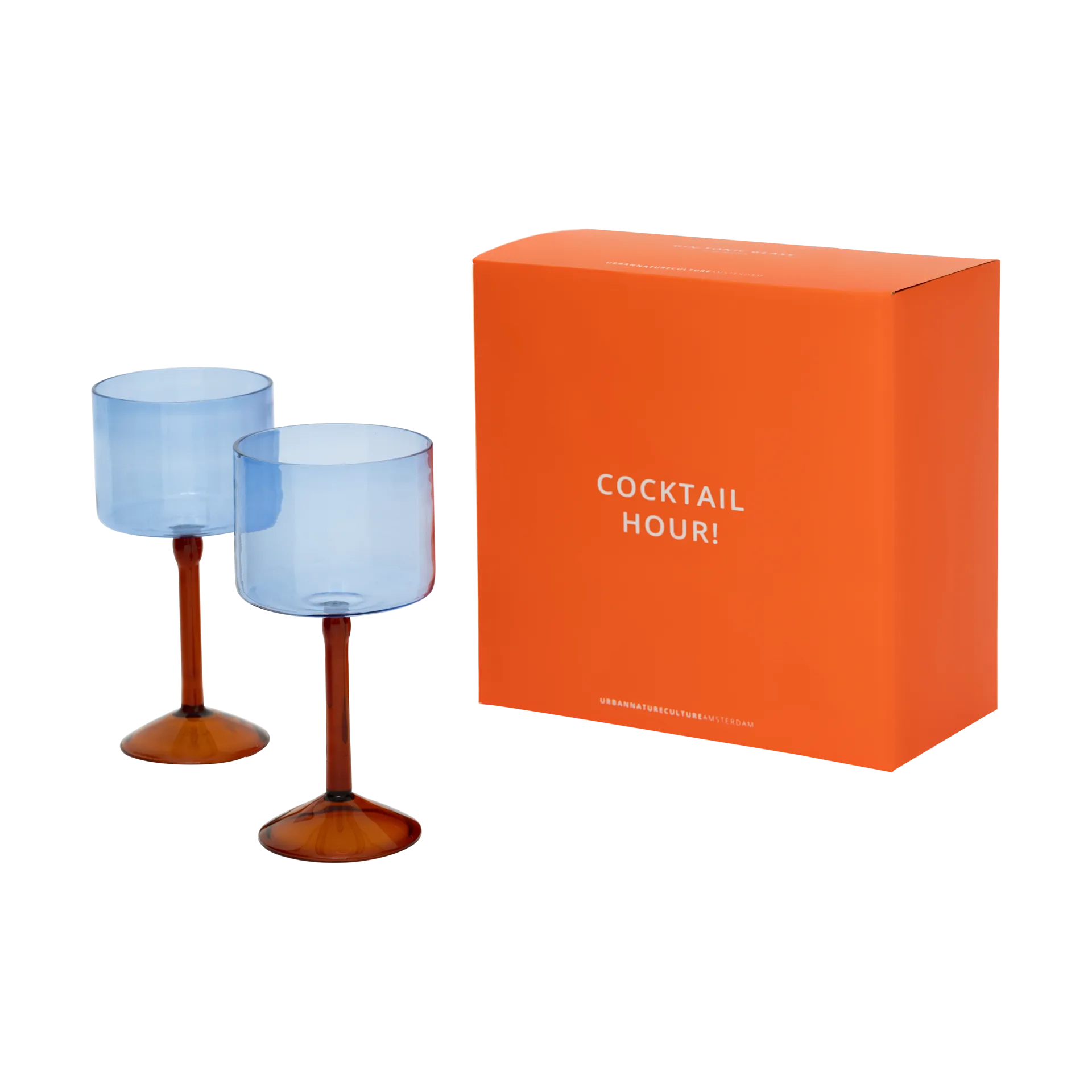 Urban Nature Culture gavesett gin-tonicglass 2-pk, Blue URBAN NATURE CULTURE