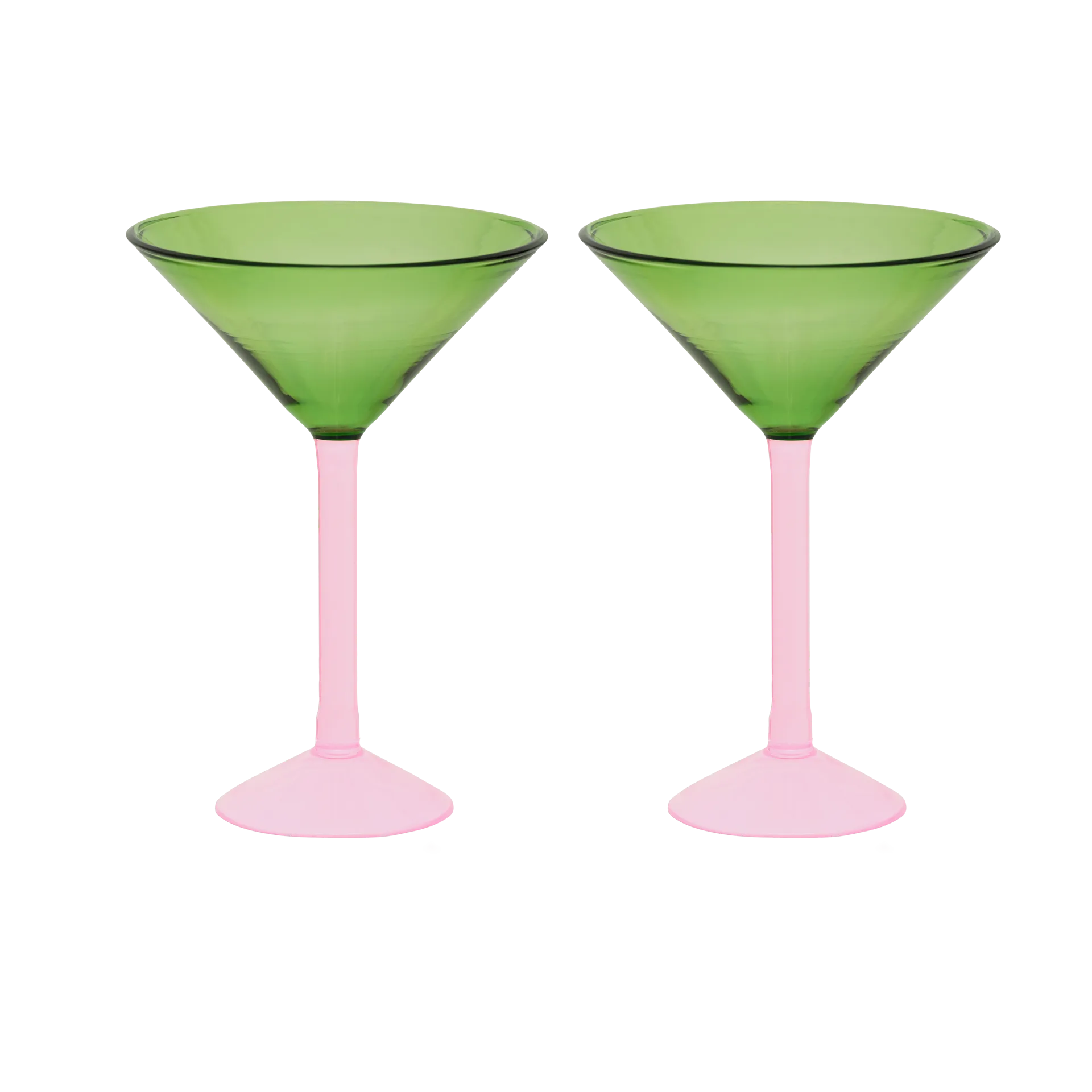 Urban Nature Culture gavesett martiniglass 2-pk, Green URBAN NATURE CULTURE