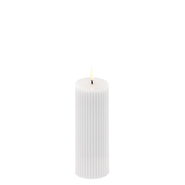 Uyuni Lighting LED Blokklys Riflet 5,8x15 cm Hvit