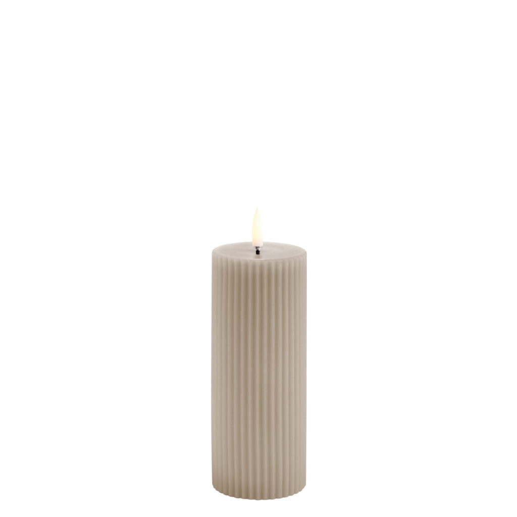 Uyuni Lighting LED Blokklys Riflet 5,8x15 cm Sandstone