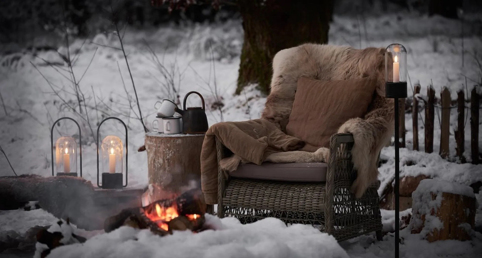 Outdoor holder til Lanterna 34 cm, Svart Uyuni Lighting