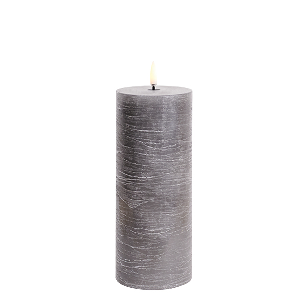 Uyuni Lighting Pillar LED-lys 7,8x20 cm Grå