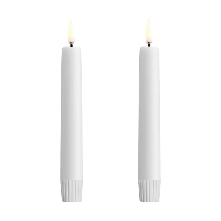 Uyuni LED Kronelys hvit 2-pakning - Ø2,3x16,4 cm - Uyuni Lighting