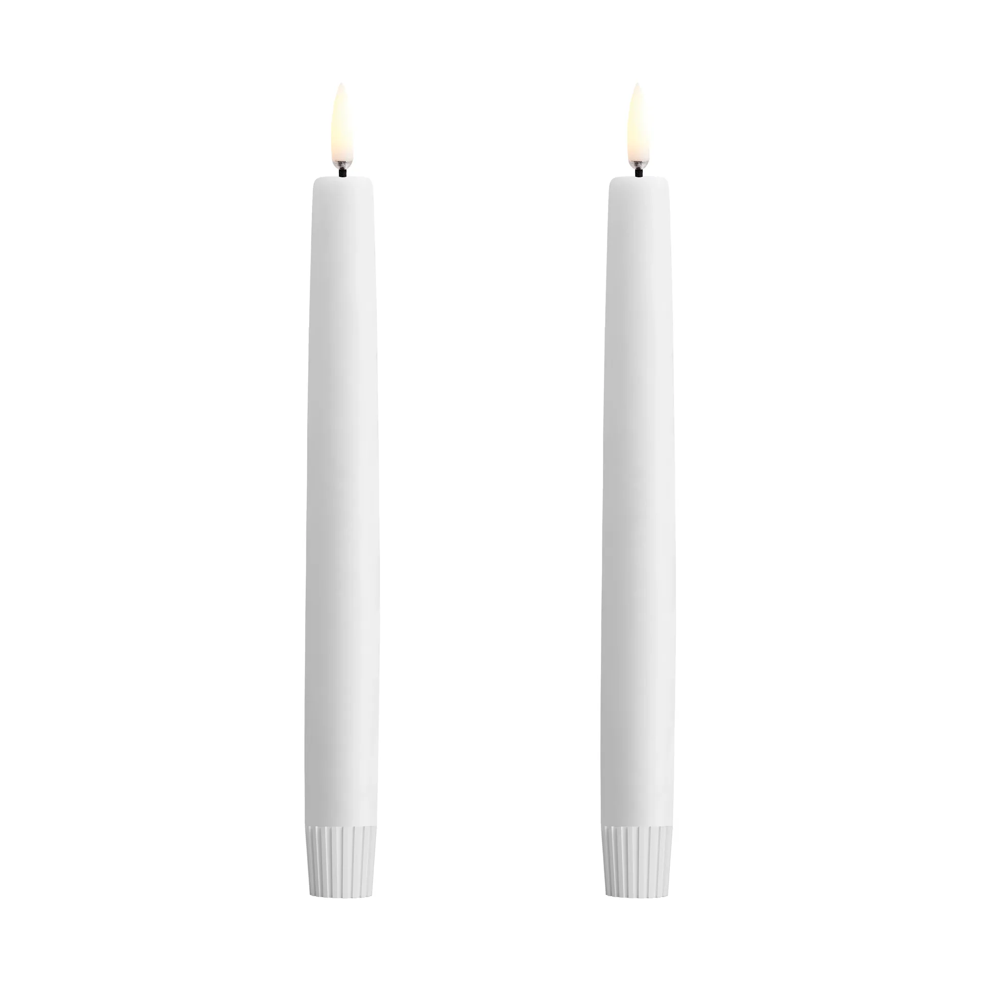 Uyuni LED Kronelys hvit 2-pakning, Ø2,3x20 cm Uyuni Lighting