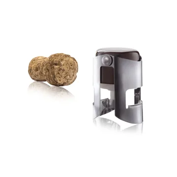 Vacuvin champagne stopper vinkork - Rustfritt stål - Vacuvin