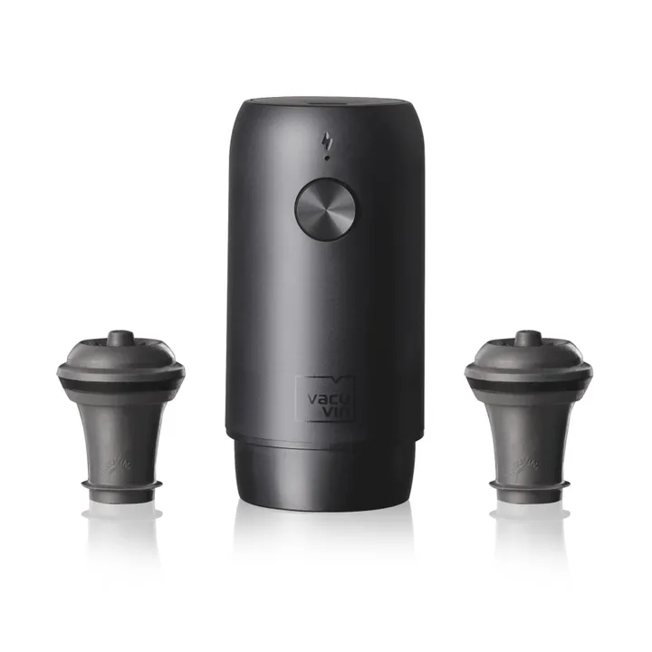 Vacuvin Wine Saver elektrisk vakuumpumpe - Svart - Vacuvin