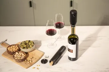 Vacuvin Wine Saver elektrisk vakuumpumpe - Svart - Vacuvin