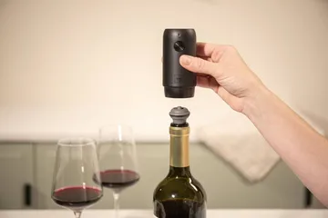 Vacuvin Wine Saver elektrisk vakuumpumpe - Svart - Vacuvin