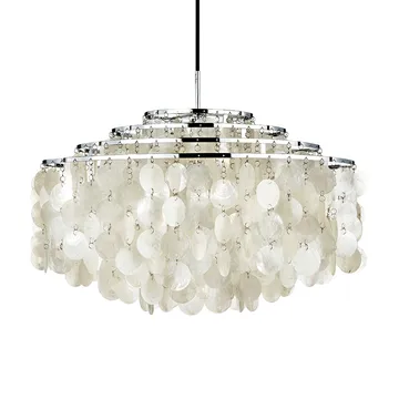 FUN 10DM taklampe - Krom - Verpan