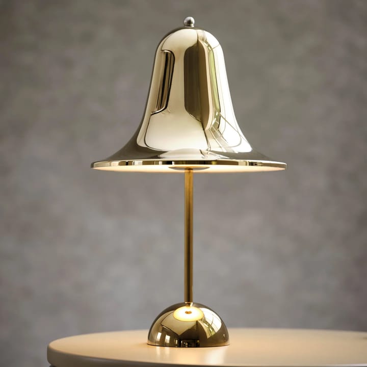 Pantop portable bordlampe 30 cm, Shiny brass Verpan