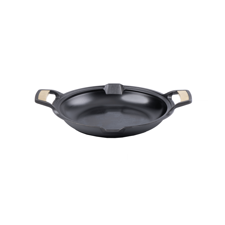 Signature paellapanne polert støpejern 33 cm - Sort - Victoria