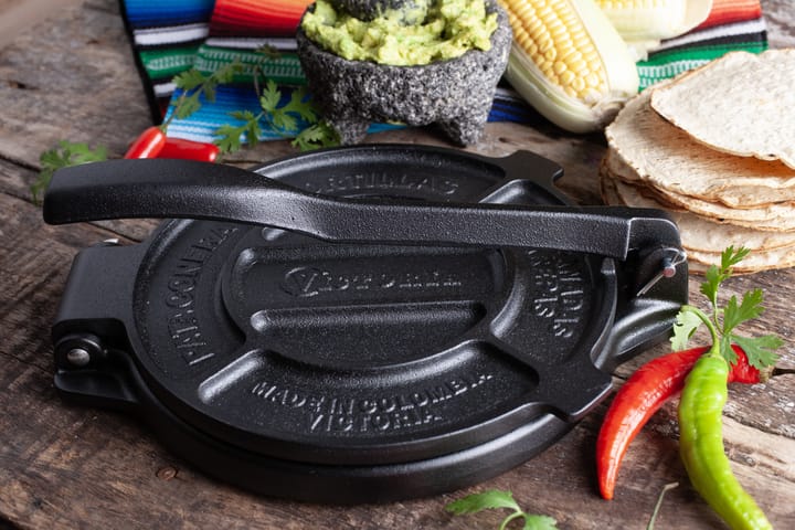 Tortillajern 16,5 cm støpejern svart, Svart Victoria