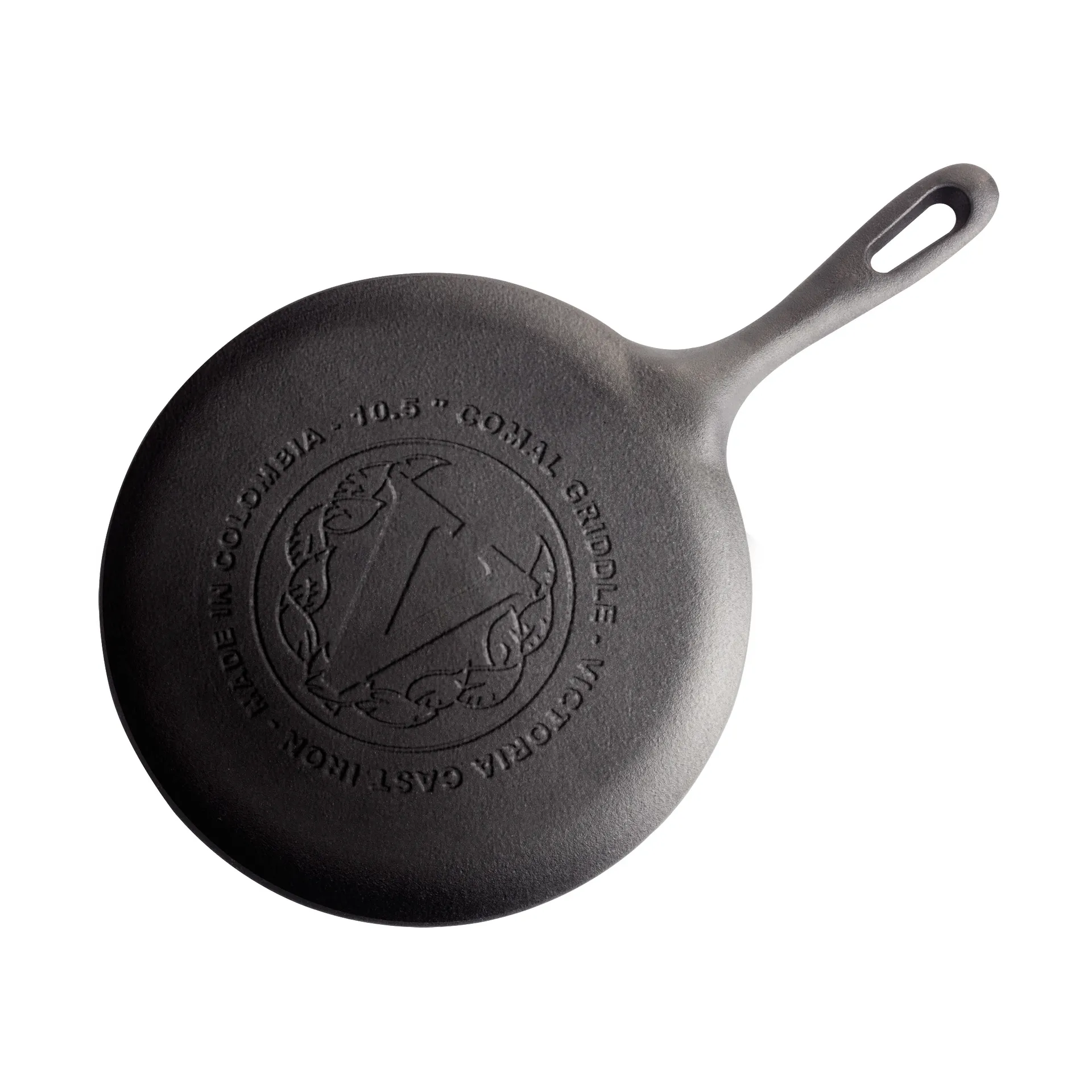 Victoria Comal stekepanne støpejern enameled, Ø26,6 cm Victoria