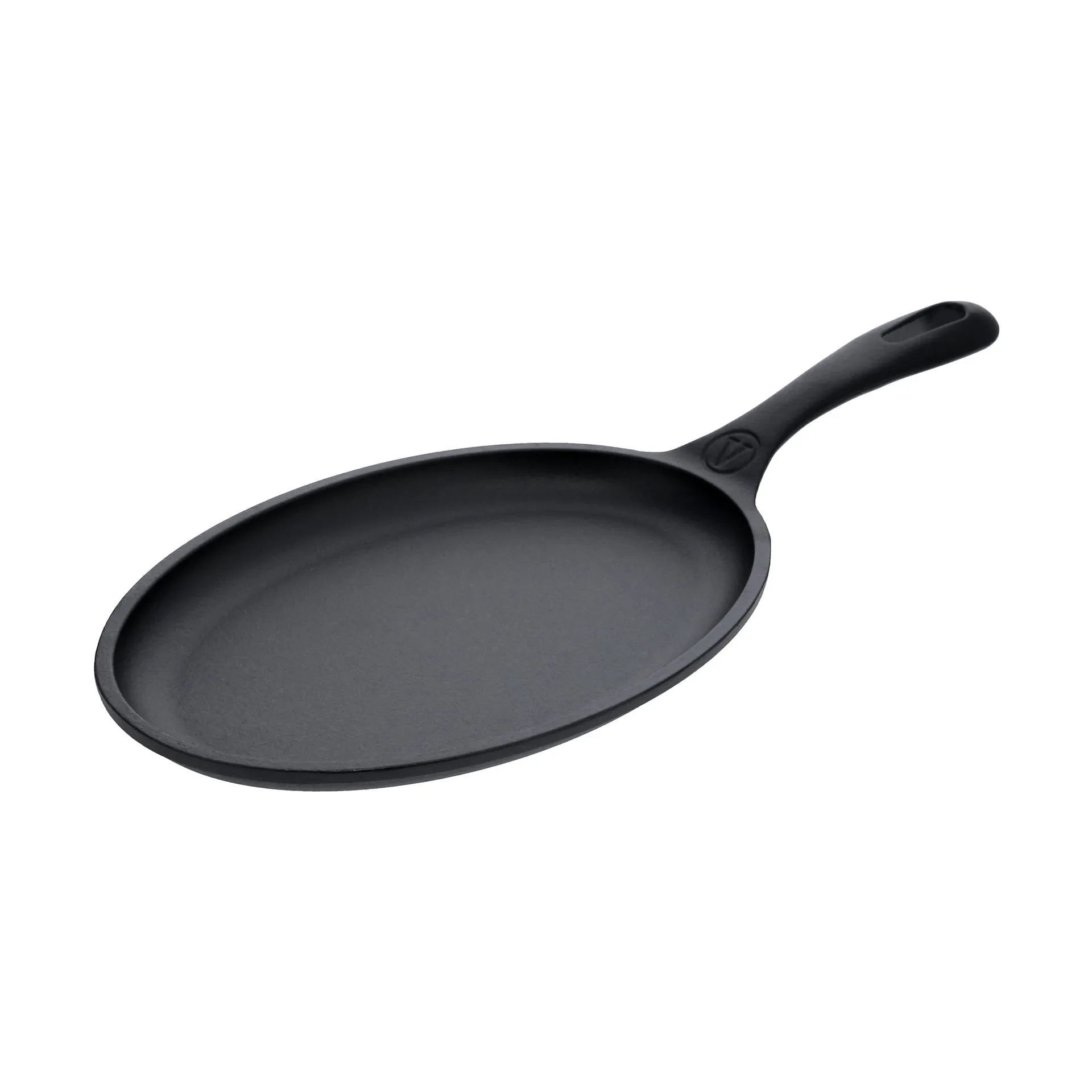 Victoria fajita stekepanne støpejern emaljert, 41x18 cm Victoria