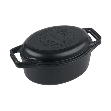 Victoria gryte og brødform støpejern enameled - 2 deler - Victoria