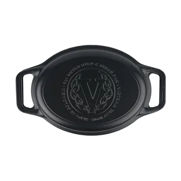 Victoria gryte og brødform støpejern enameled - 2 deler - Victoria