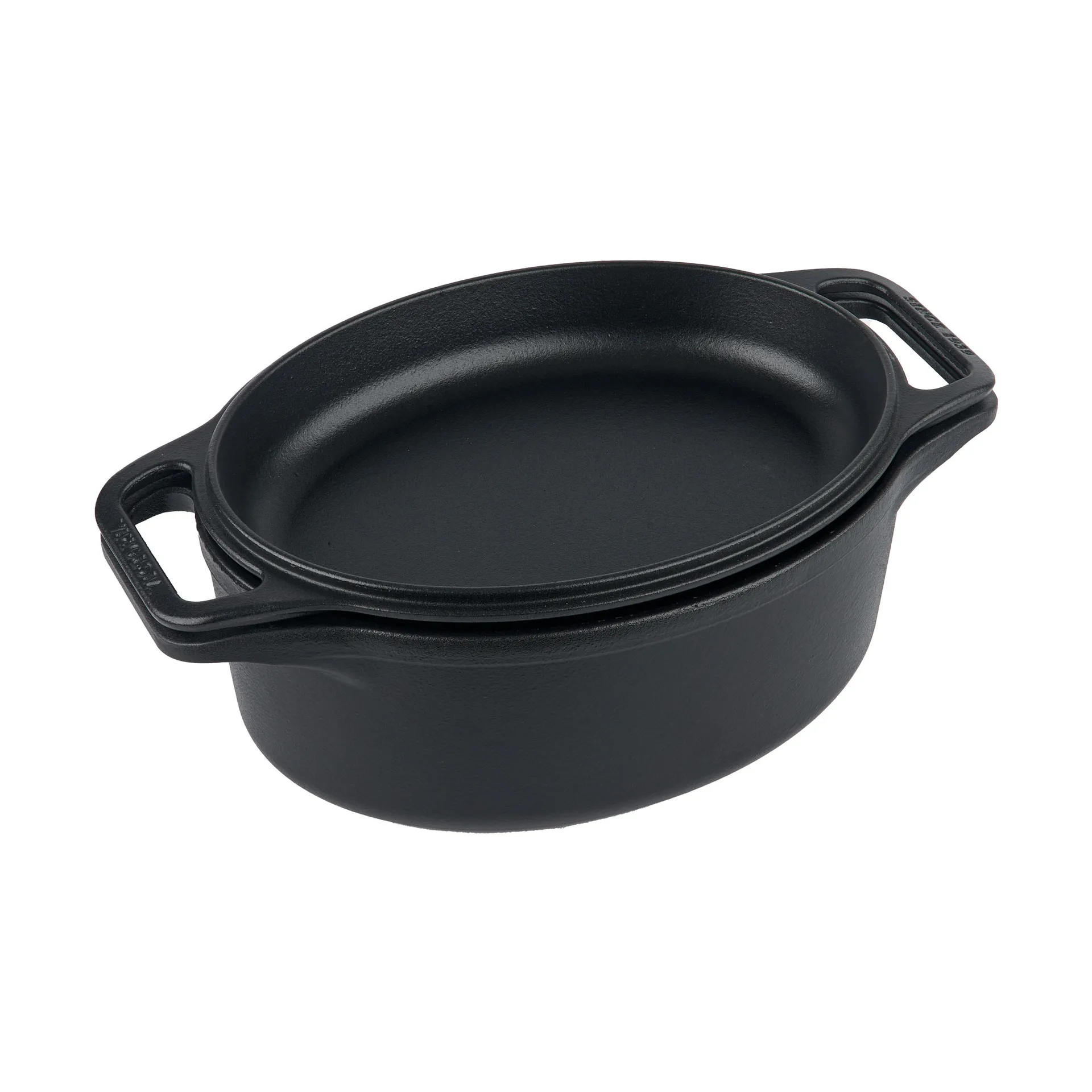 Victoria gryte og brødpanne støpejern pre-seasoned, 2 deler Victoria