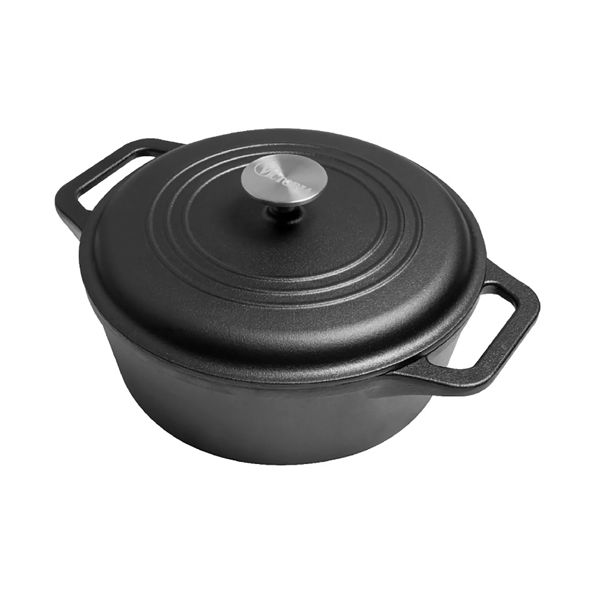 Victoria gryte støpejern enameled, 3,8 l Victoria