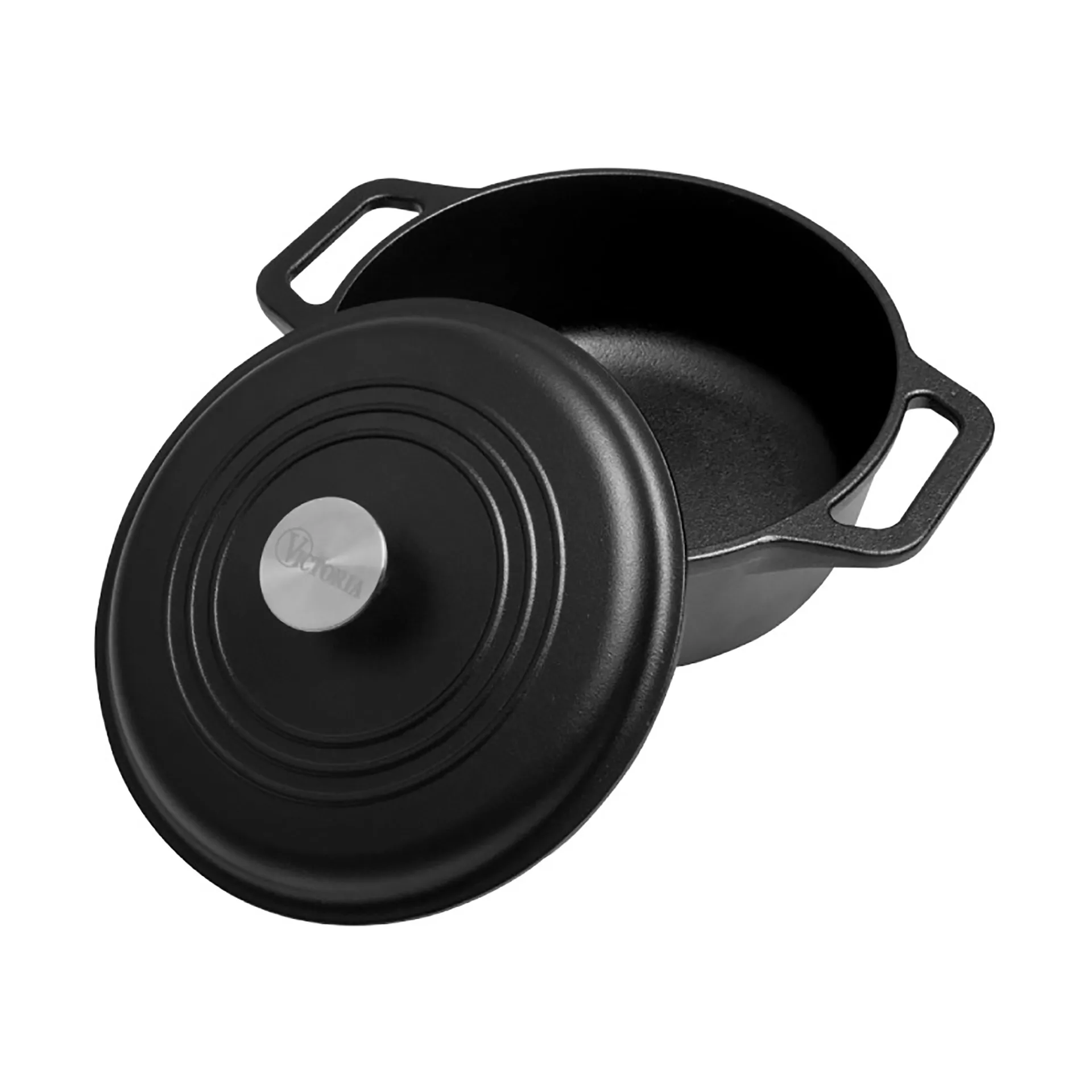 Victoria gryte støpejern enameled, 3,8 l Victoria