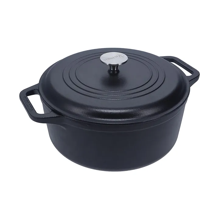 Victoria gryte støpejern enameled - 6,6 l - Victoria