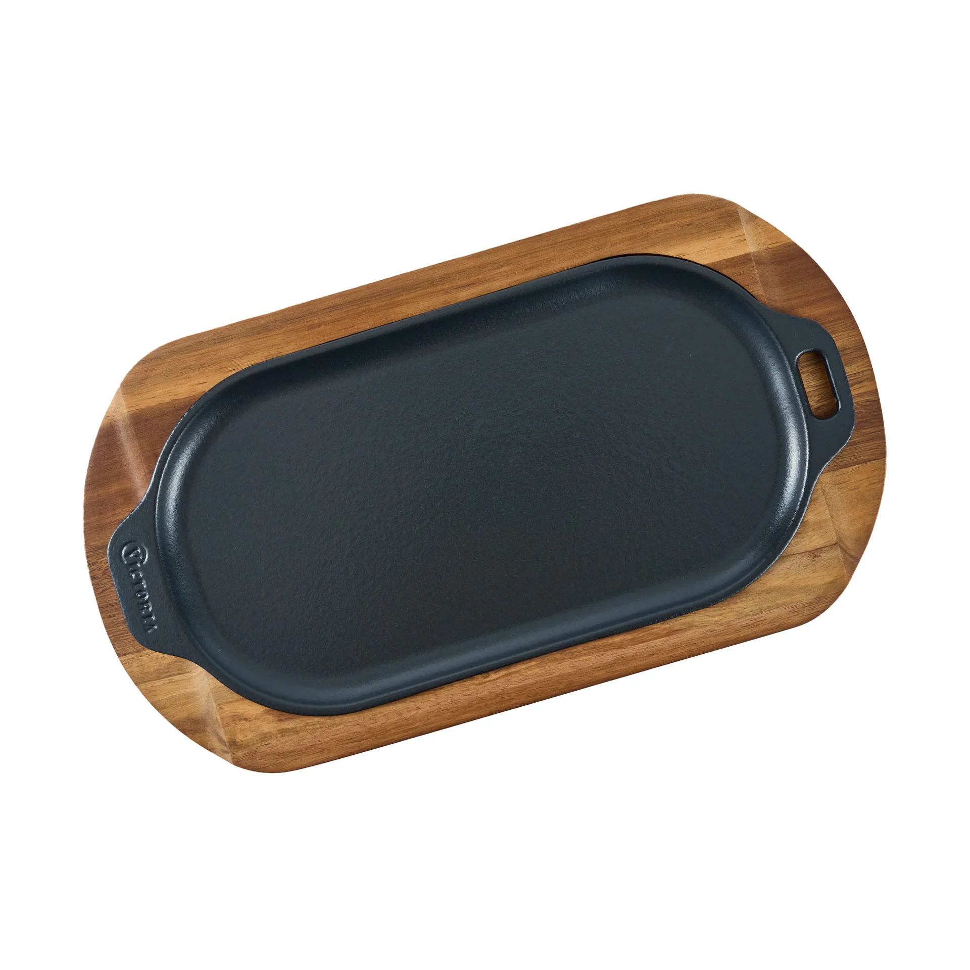 Victoria ovalt serveringsfat emaljert, 29,4x19 cm Victoria