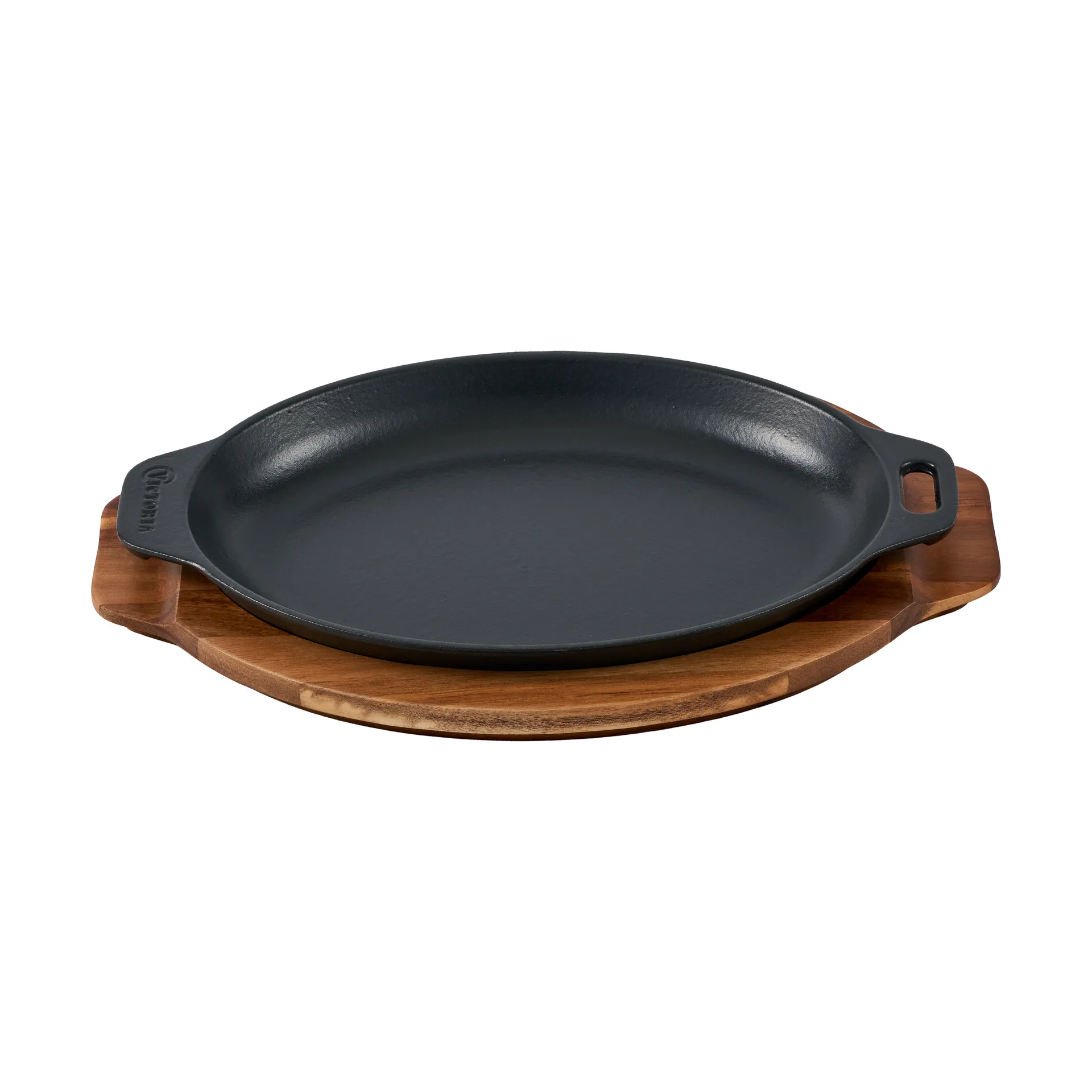 Victoria ovalt serveringsfat i akasietre, 29,4x19 cm Victoria