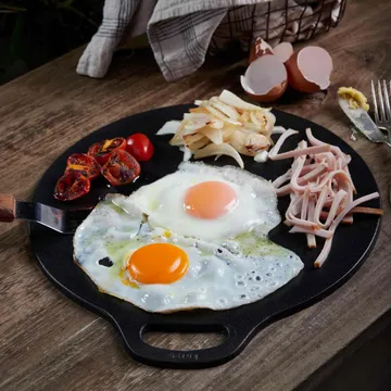 Victoria Tawa stekehäll støpejern pre-seasoned - Ø38 cm - Victoria