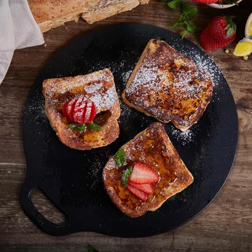 Victoria Tawa stekehäll støpejern pre-seasoned - Ø38 cm - Victoria