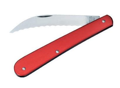 Alox brødskjærerkniv sammenleggbar 16 cm - Rød - Victorinox
