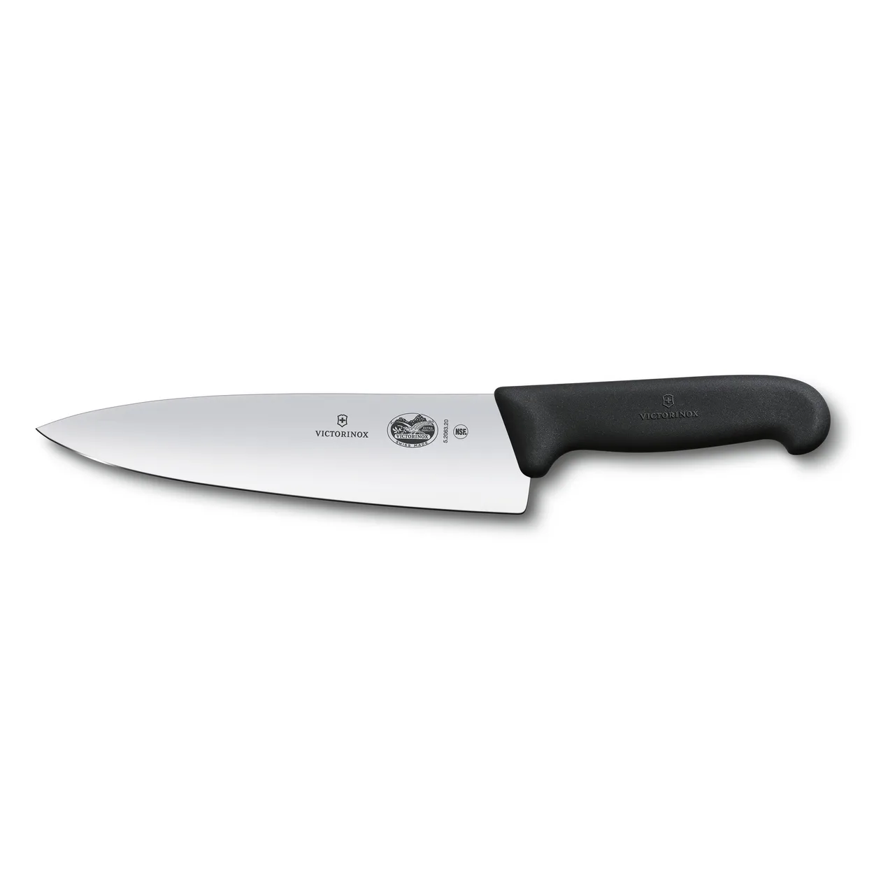 Victorinox Fibrox kokkekniv ekstra bred 20 cm Rustfritt stål